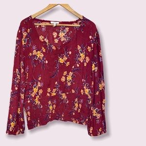 Maurice’s Smocked waisted blouse size XXL